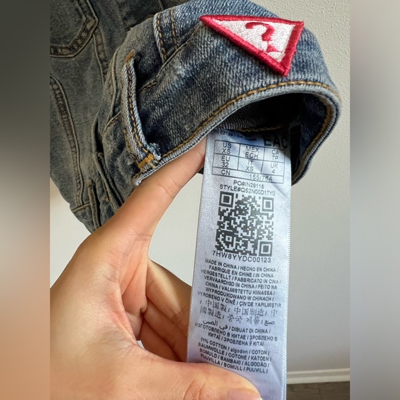 GUESS Denim Vest (XS) - Picture 5 of 11